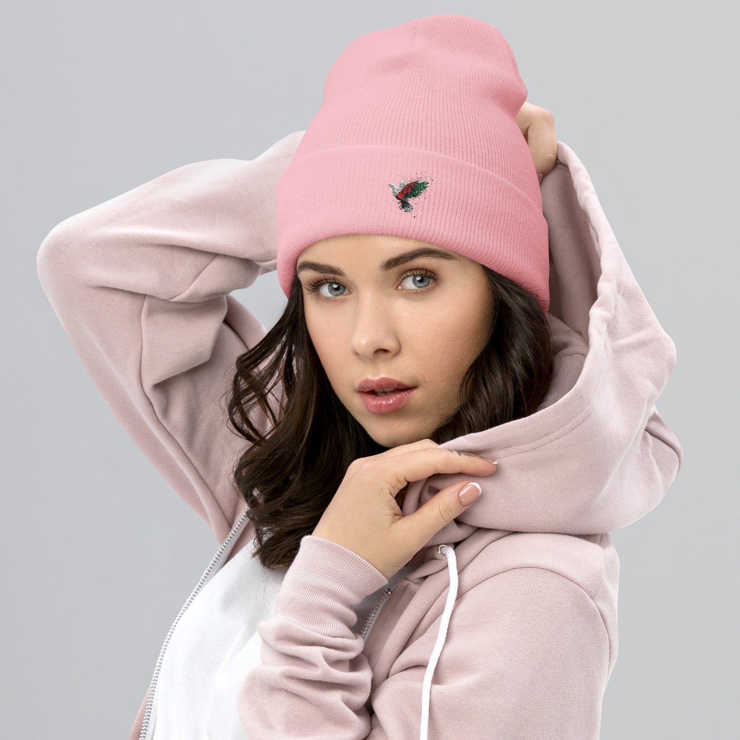 Palestinian Dove Cuffed Beanie