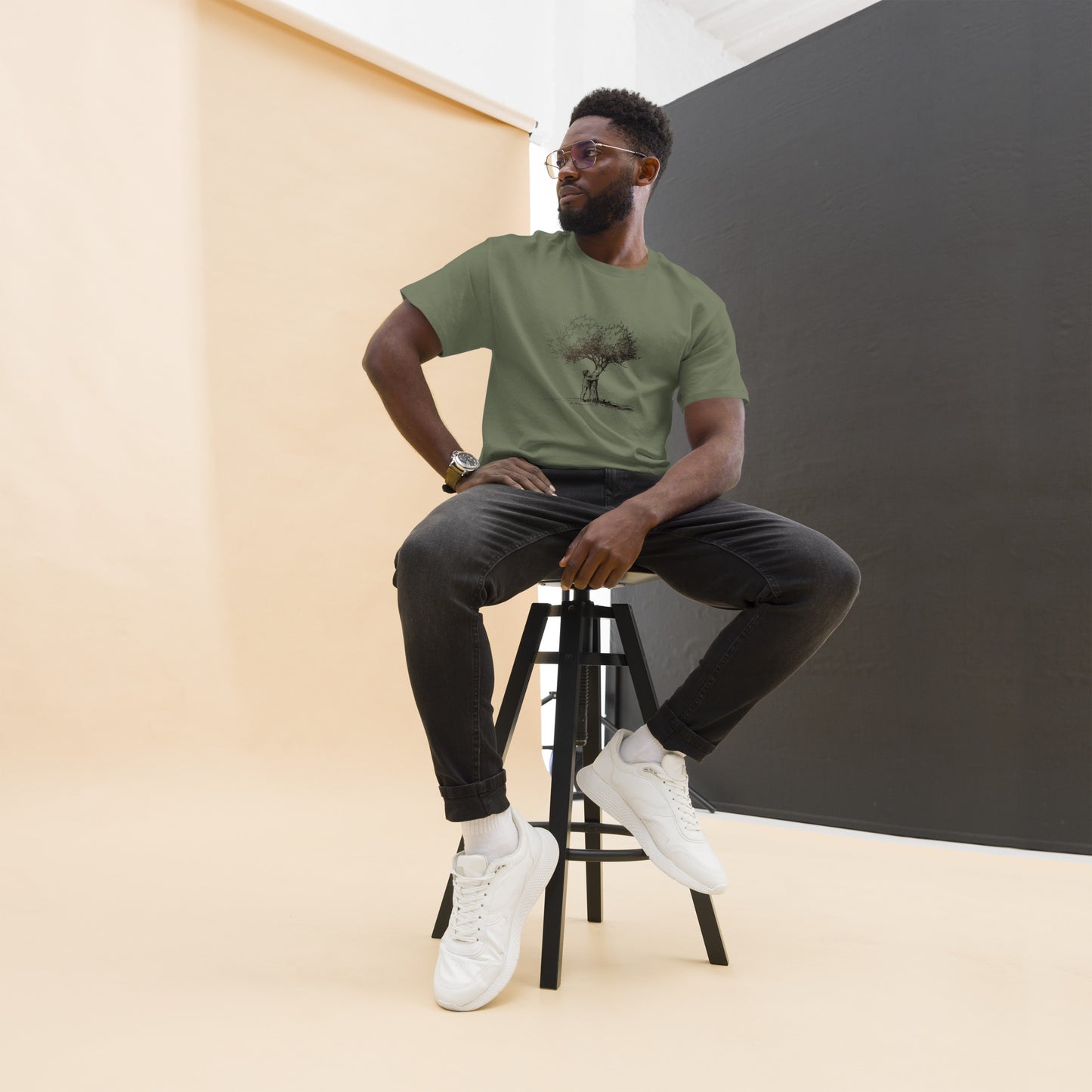 Olive Tree Custom Designed Tee
