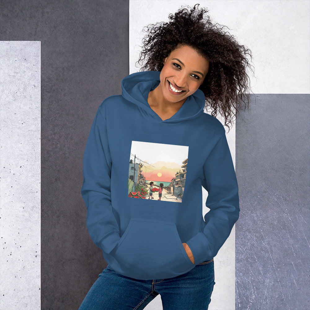 Watermelon Art Unisex Hoodie