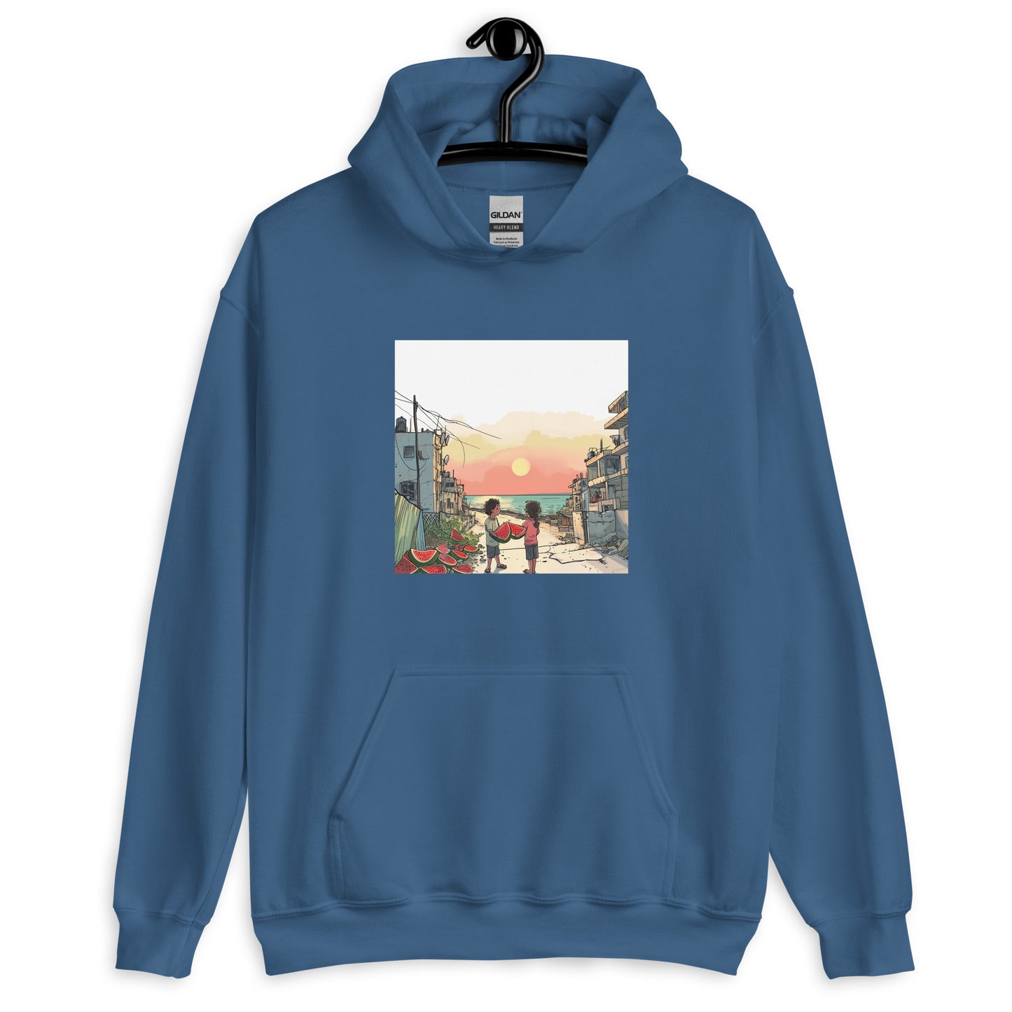 Watermelon Art Unisex Hoodie