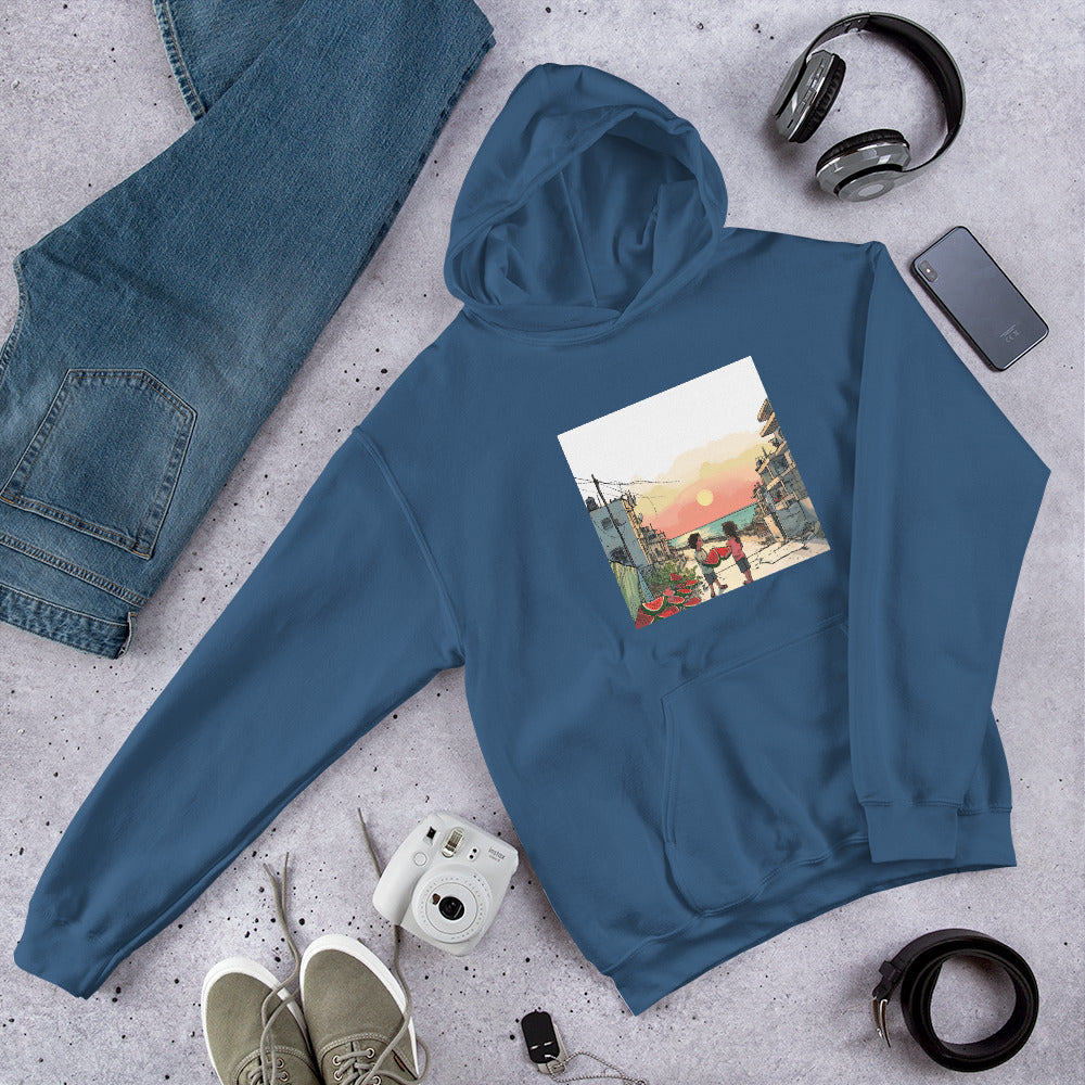 Watermelon Art Unisex Hoodie