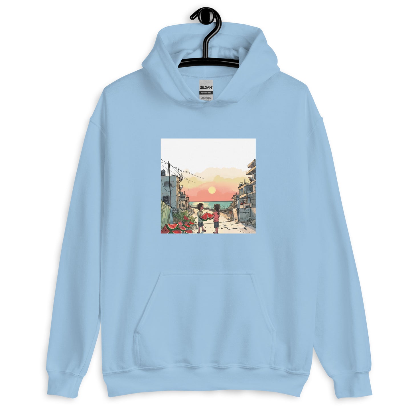 Watermelon Art Unisex Hoodie