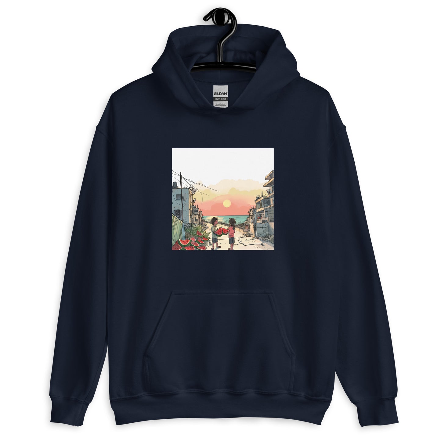 Watermelon Art Unisex Hoodie