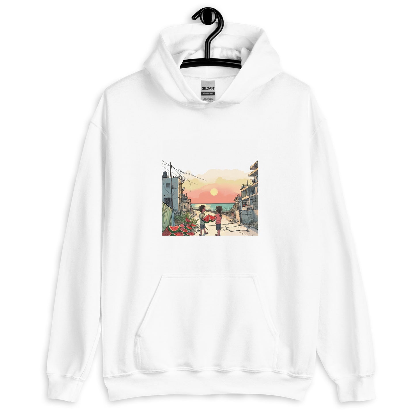 Watermelon Art Unisex Hoodie