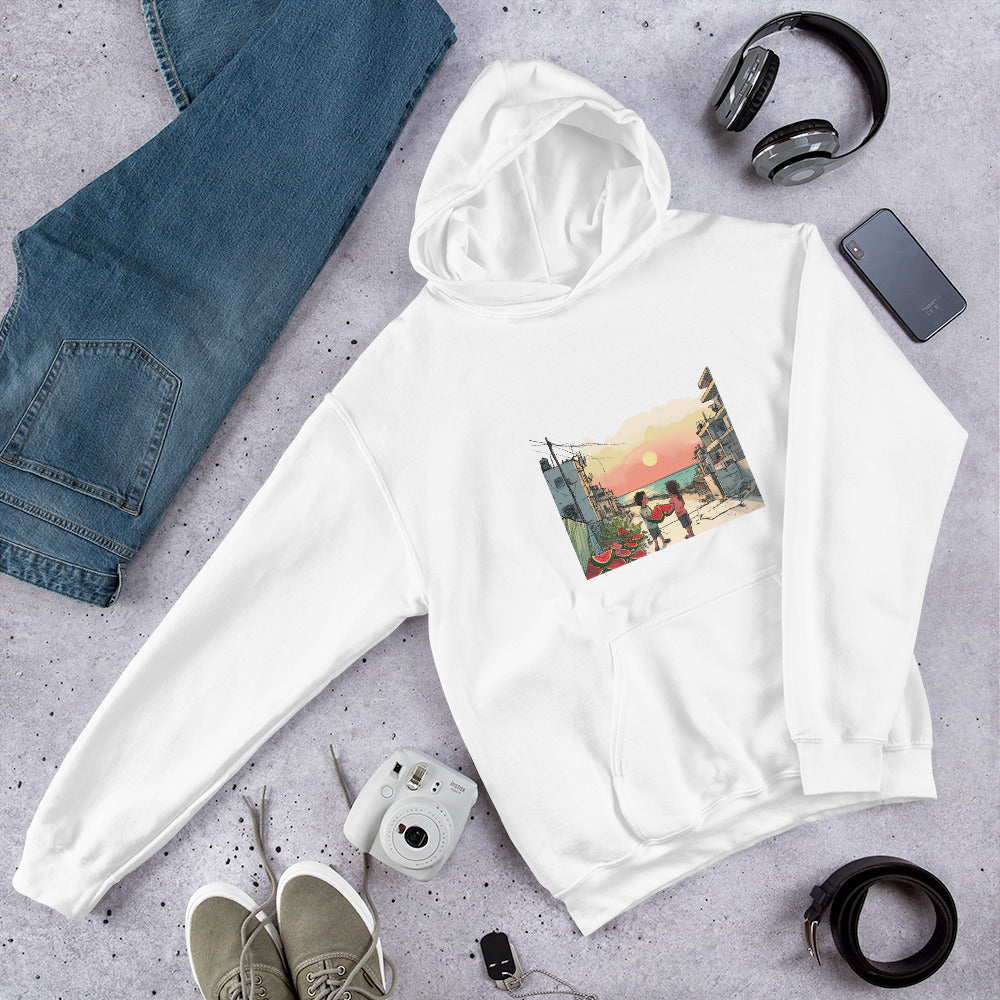 Watermelon Art Unisex Hoodie