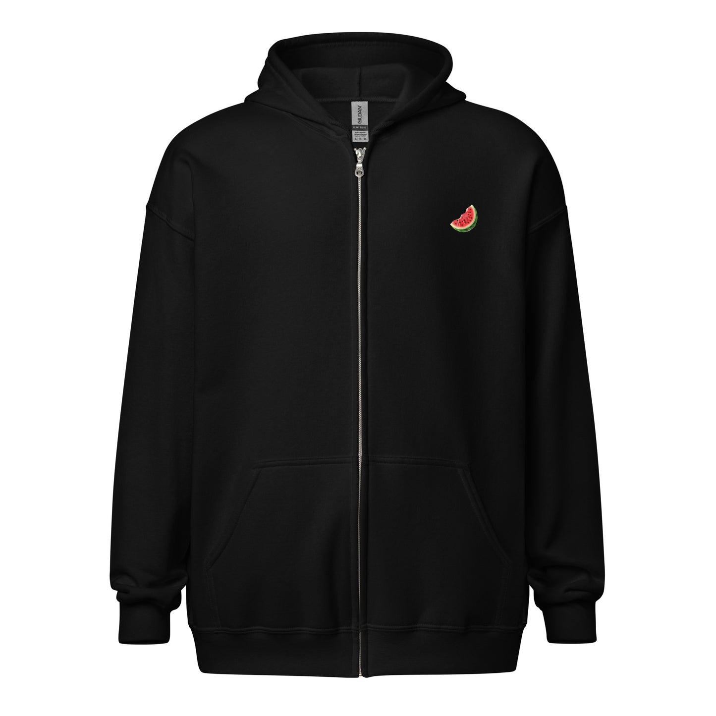 Watermelon Unisex Blend Zip Hoodie