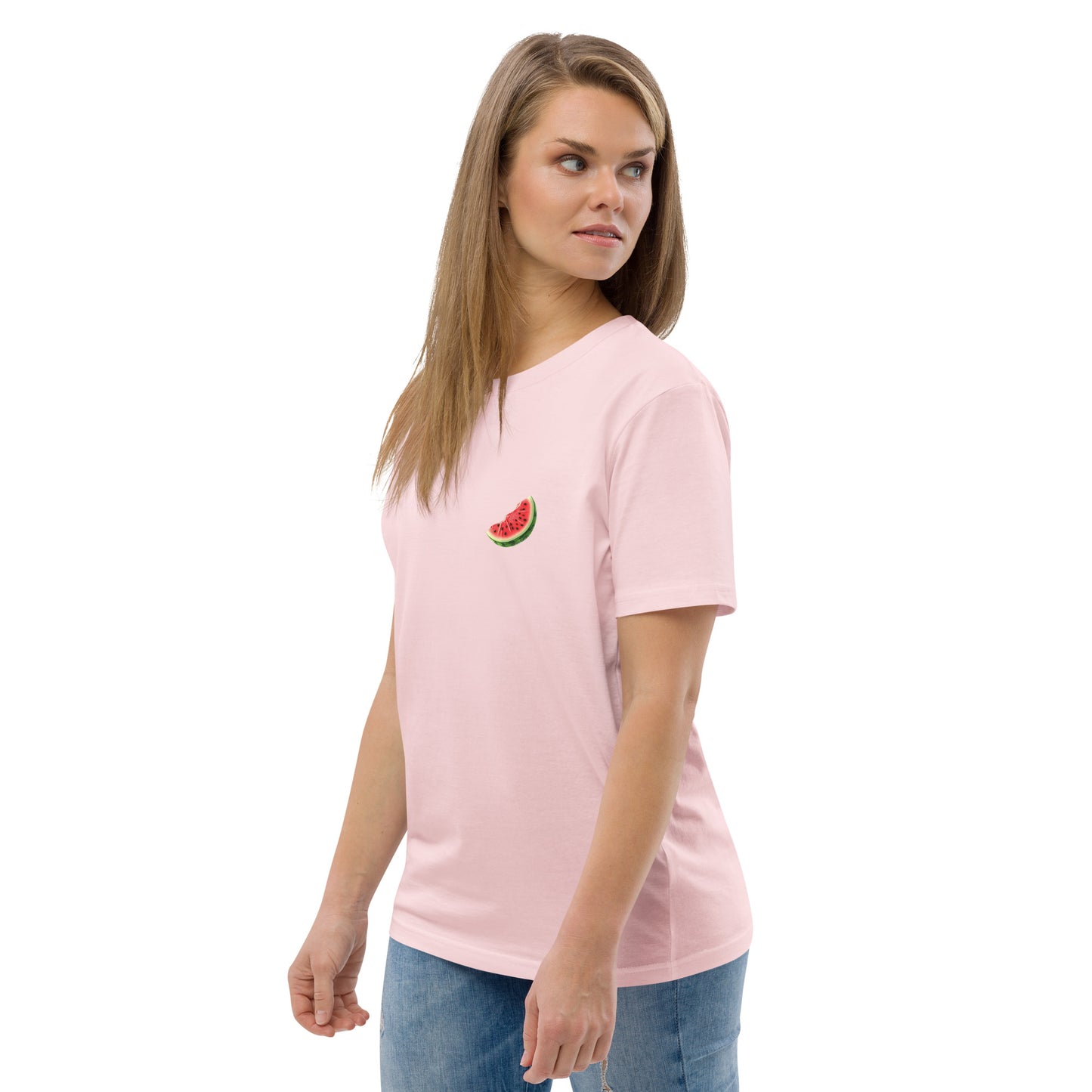 Watermelon Unisex Organic Cotton T-shirt