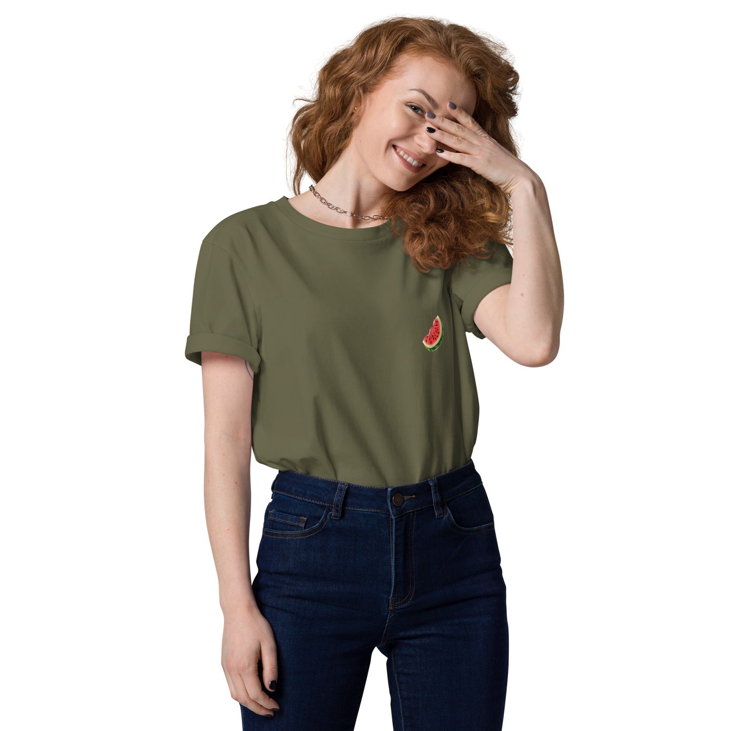 Watermelon Unisex Organic Cotton T-shirt
