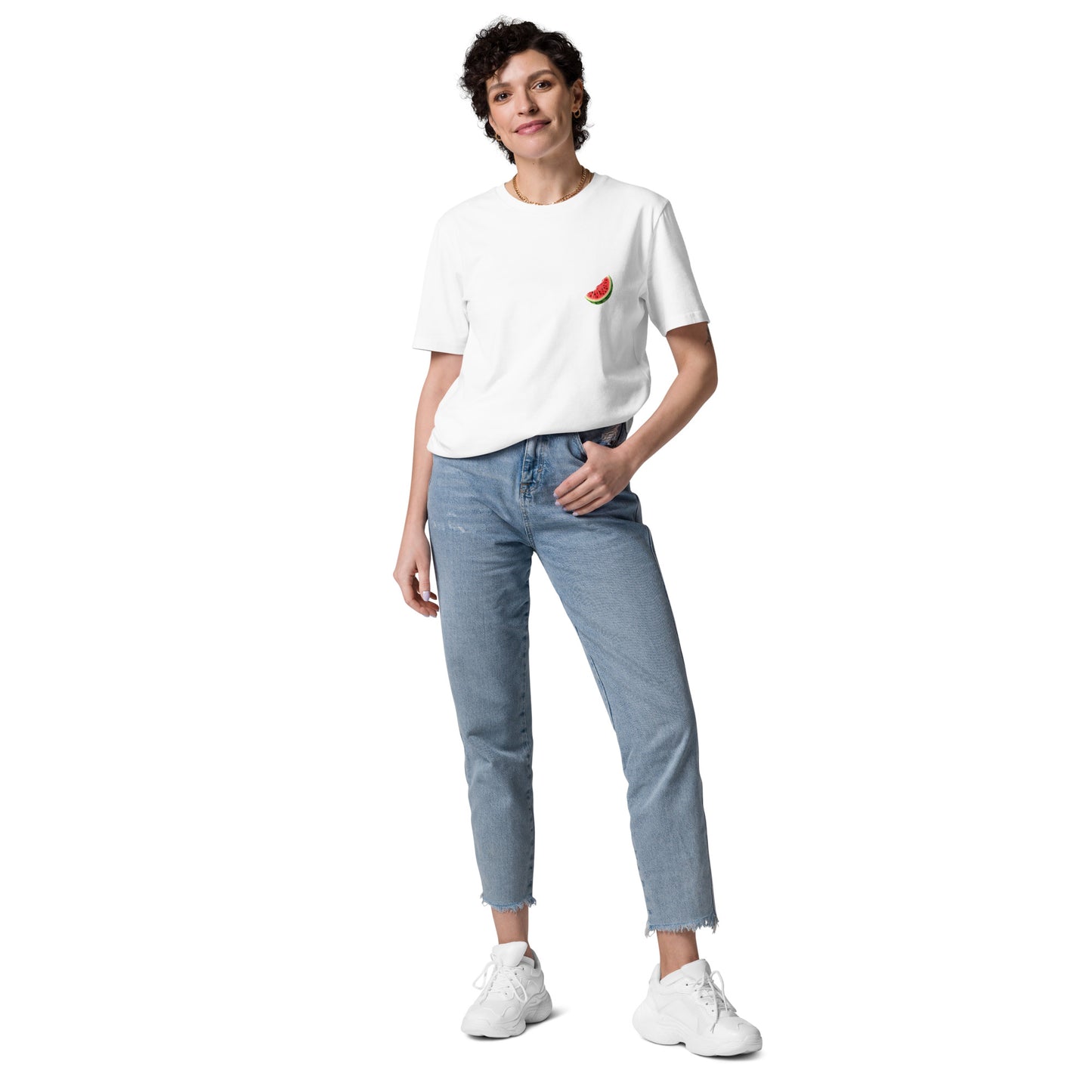 Watermelon Unisex Organic Cotton T-shirt