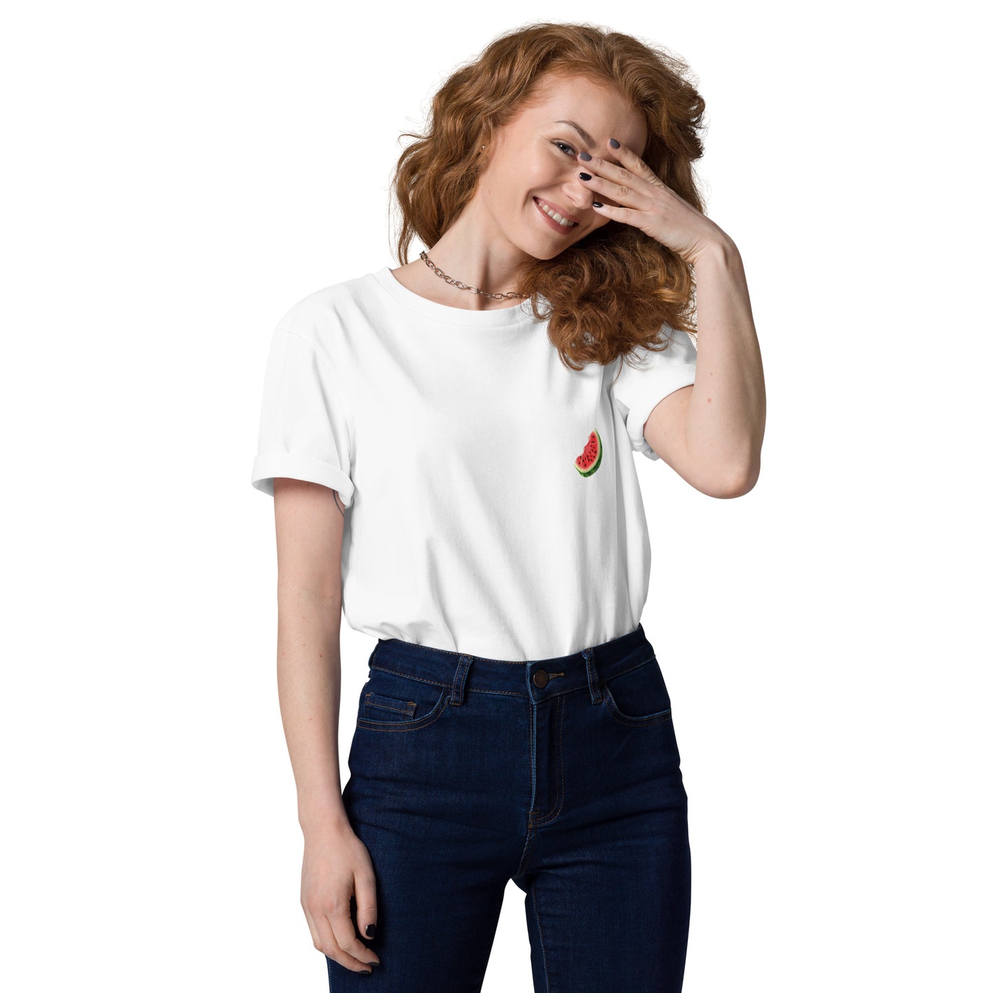 Watermelon Unisex Organic Cotton T-shirt