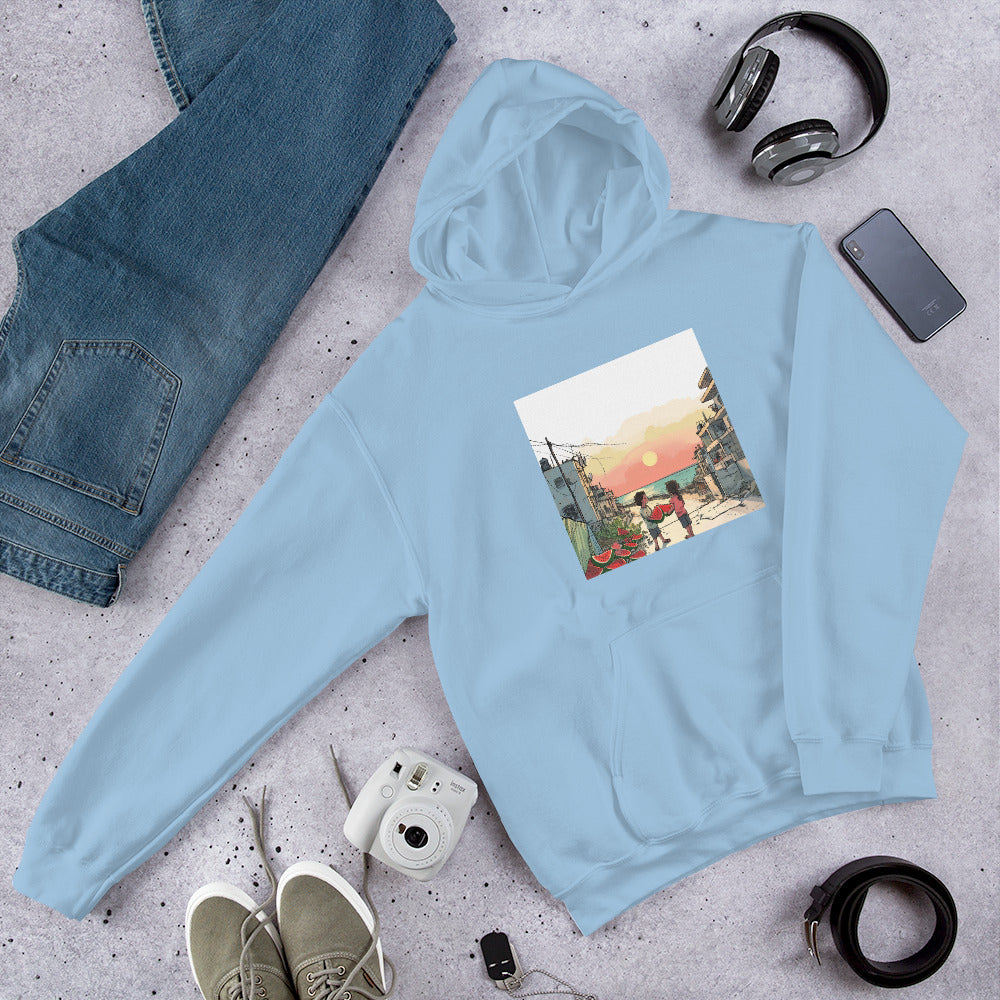 Watermelon Art Unisex Hoodie
