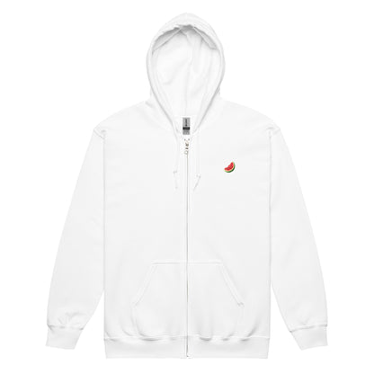 Watermelon Unisex Blend Zip Hoodie